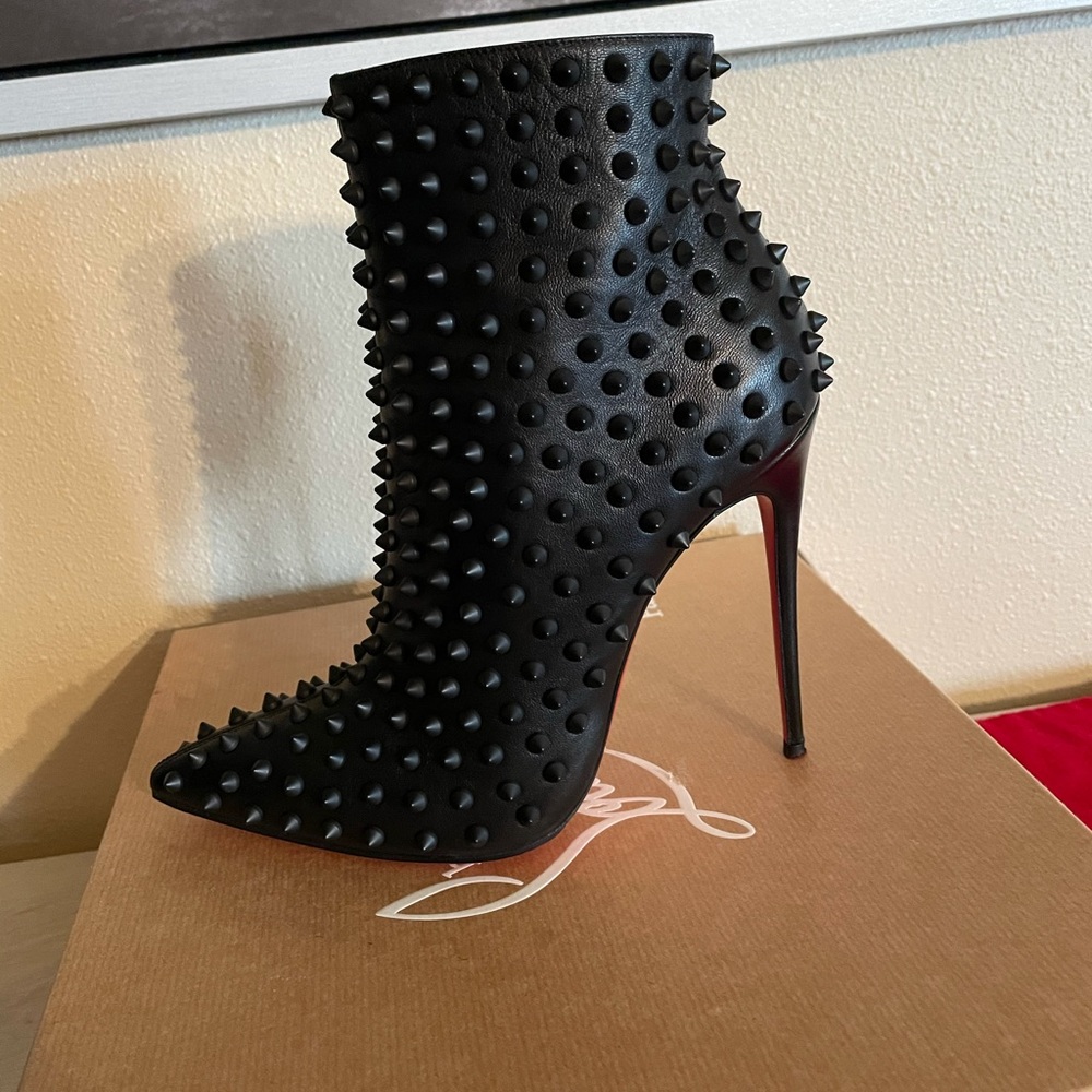 Snaklita 120 spiked ankle boot Christian Louboutin